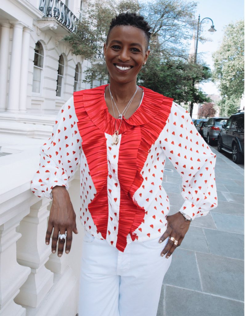 The art of wearing bold print with Rene Macdonald, founder of